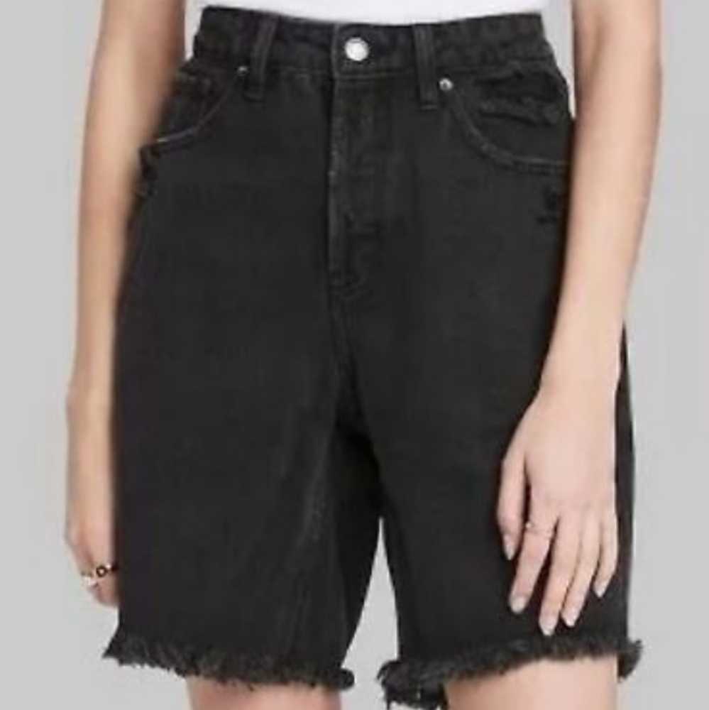 ❤️5/$25 new high rise Bermuda shorts